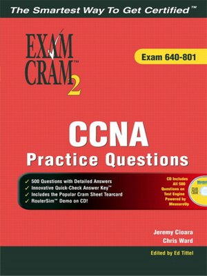 cover image of CCNA Practice Questions Exam Cram 2